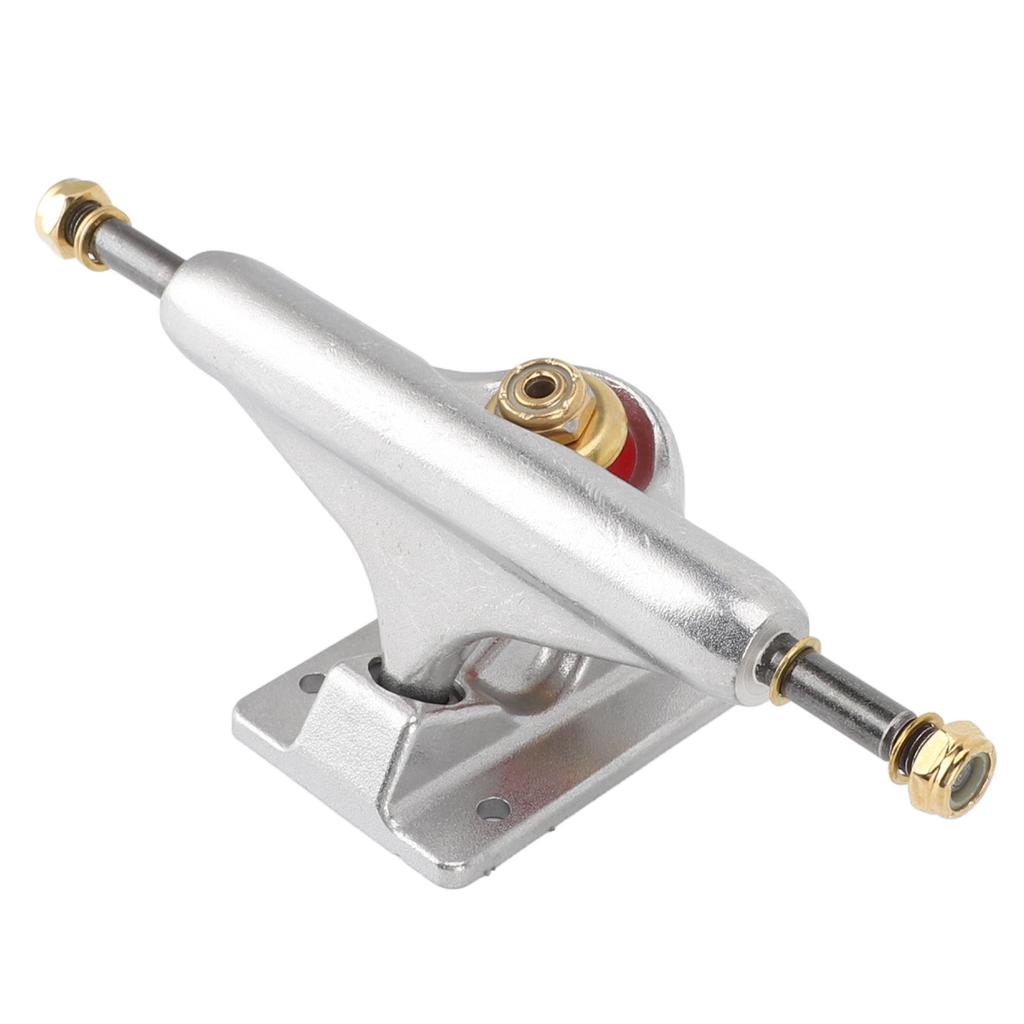 2PCS Skateboard Trucks 5 Inch Aluminum Alloy Hollow Lightweight Shock Absorbing Skateboard Bridge Br