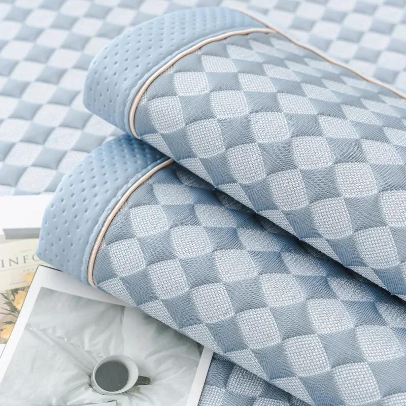 Summer Cool Sofa Cover Ice Silk Anti Slip Couch Covers Cooling Breathable Corner Sectional Sofa Slipcovers Sofa Towel Home Decor