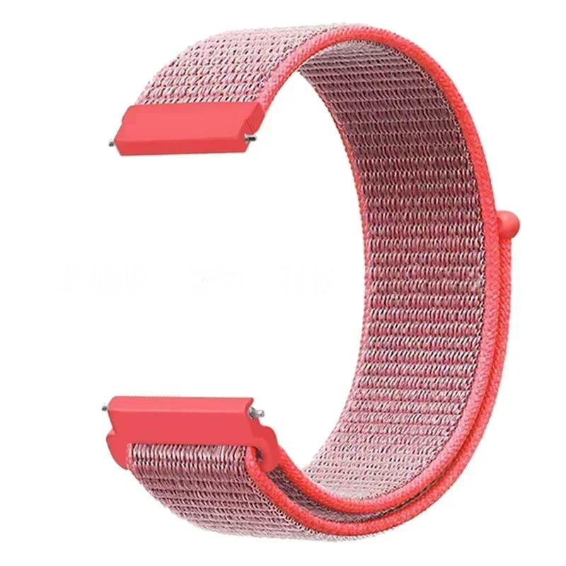 20mm 22mm Nylon Loop For Garmin Venu 3 2/SQ SQ2/Vivoactive 6 5 4 3 Watchband For Garmin Forerunner 745 965 255 245 645 55 158