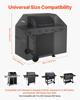 58 inch Grill Cover Heavy Duty BBQ Gas Grill Cover Outdoor Waterproof