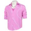 K-Pop Demon Hunter Jinu Cosplay Costume Shaka Boys Devil Boy Group Anime Pink Shirt with Sleeveless Undershirt