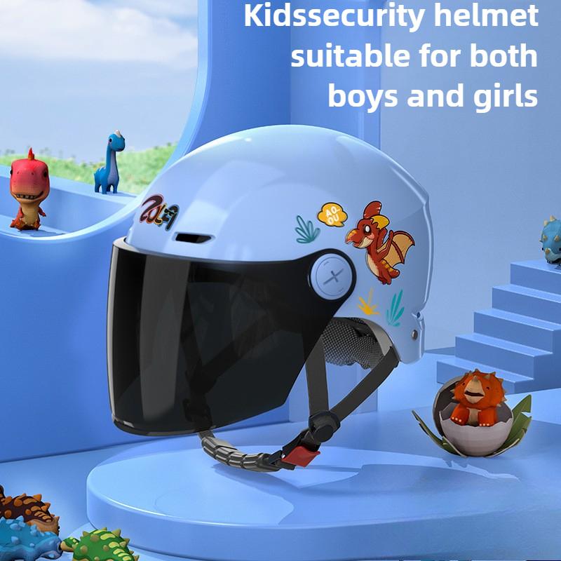 Children's Spray Paint Summer Helmet Battery Car Helmet Universal Half Helmet Baby Toddler Helmet