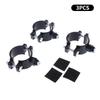 1/2/3Pcs Adjustable 38-58Mm Water Drain Waste Water Pipe Clamps 1/4" Od Hose Quick Connection Reverse Osmosis Aquarium