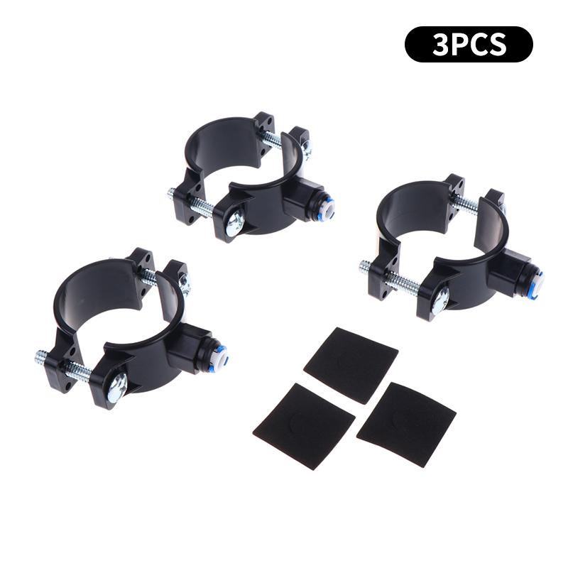 1/2/3Pcs Adjustable 38-58Mm Water Drain Waste Water Pipe Clamps 1/4" Od Hose Quick Connection Reverse Osmosis Aquarium