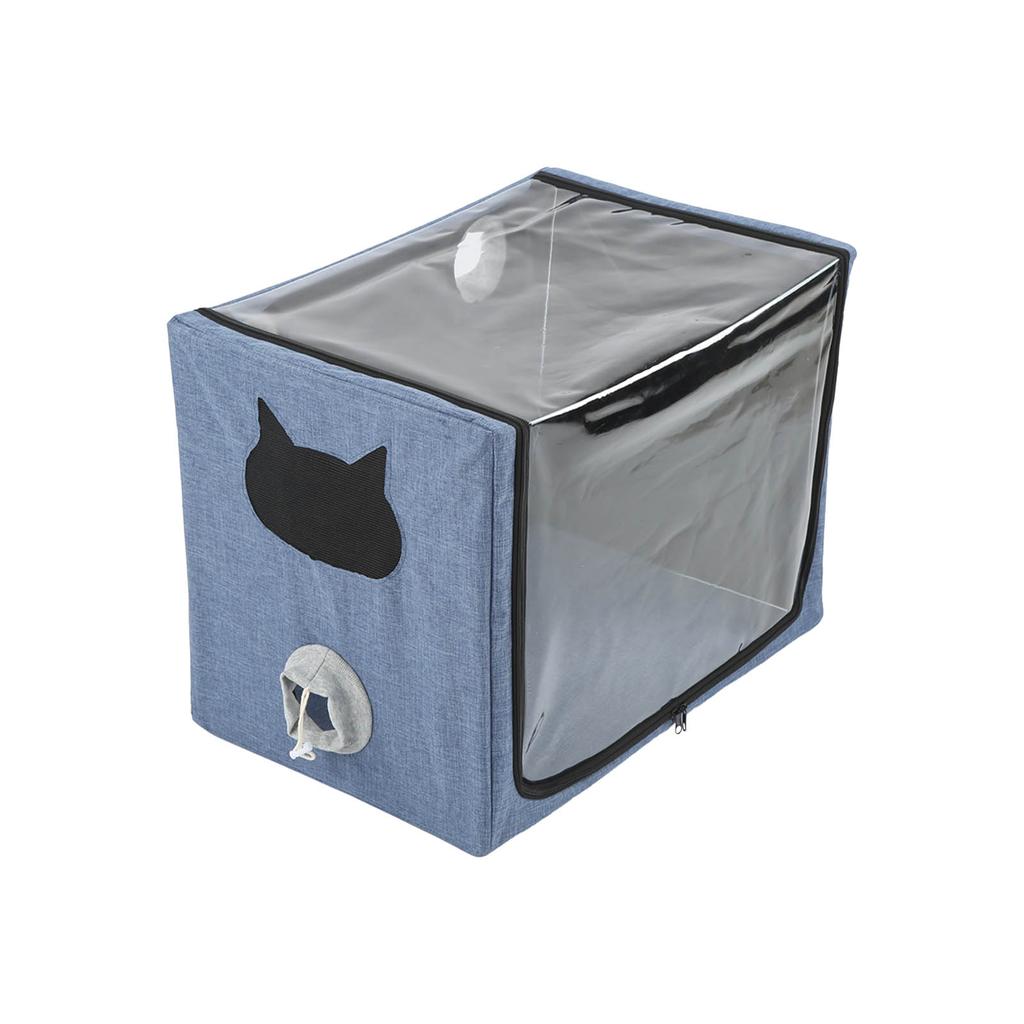 Pet Atomization Box Oxford Cloth Portable Pet Atomization Grooming Box for Cat Dog Pets