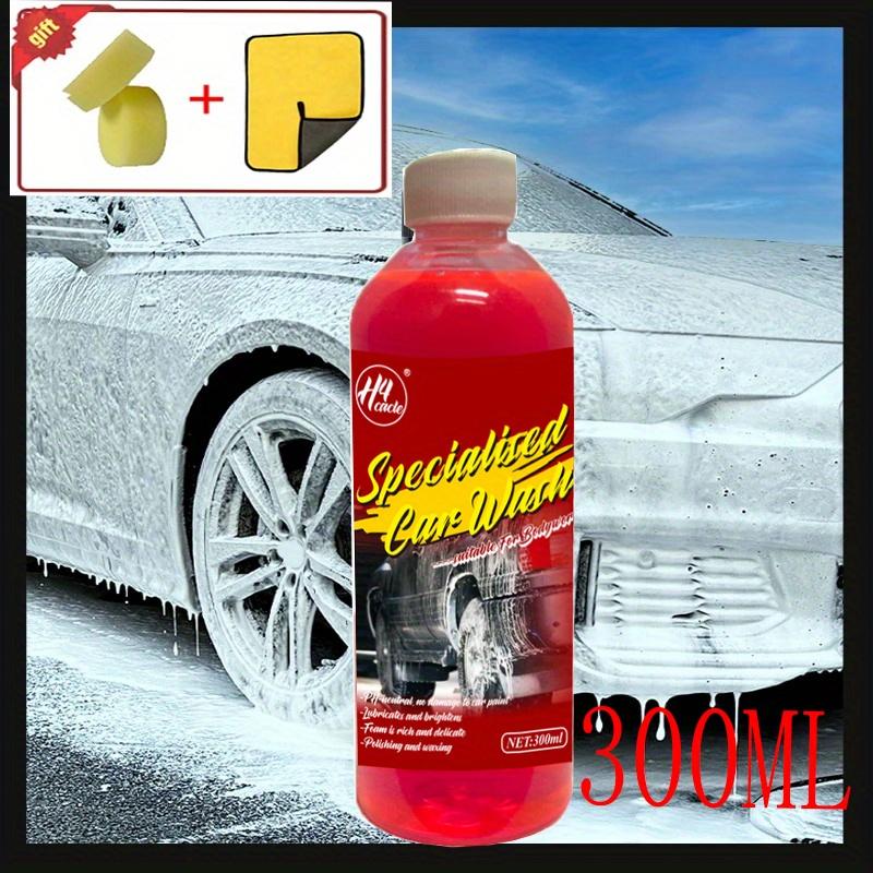 300ml Concentrated Car Wash Liquid Auto Foam Wash Wax Super Foam Automotive Shampoo Vehicle Cleaner for Car Washing Supplies