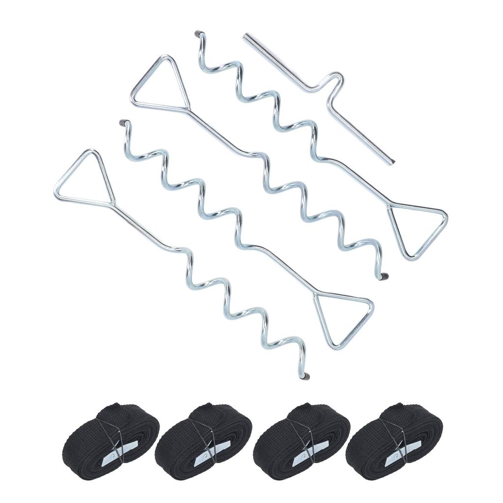 Ground  s Multifunctional Steel Stakes   Kit for Trampoline Shed Swing Tent