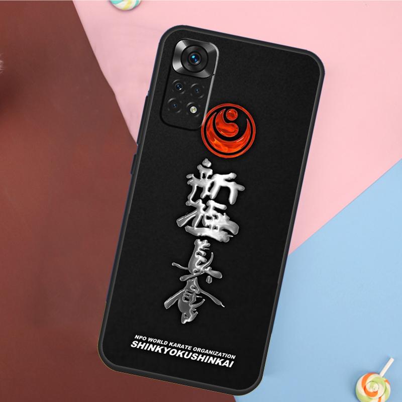 Oyama Kyokushin Karate Cover For Xiaomi Redmi Note 14 13 12 9 10 11 Pro 9S 10S 11S 12S Redmi 14C 10C 12C 13C Case