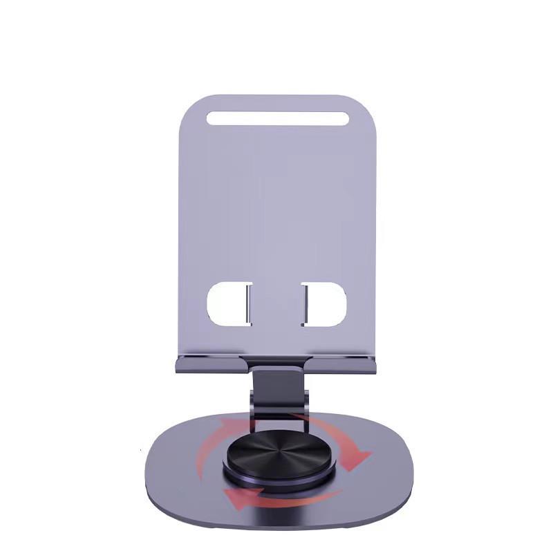 Foldable Rotating Metal Phone & Tablet Stand with Custom Logo
