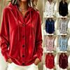 Cappotto Cardigan con Cappuccio in Velluto Liscio da Donna Autunno Inverno, Capo Esterno Casual alla Moda a Manica Lunga con Bottoni per Donna