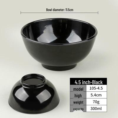 Commercial Chinese Style Melamine Rice & Soup Bowl