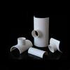 New PVC Tube Repair Patch White Open Tee Drain Pipe Repair Fittings 50 75 110 Plumbing Accessories Outdoor