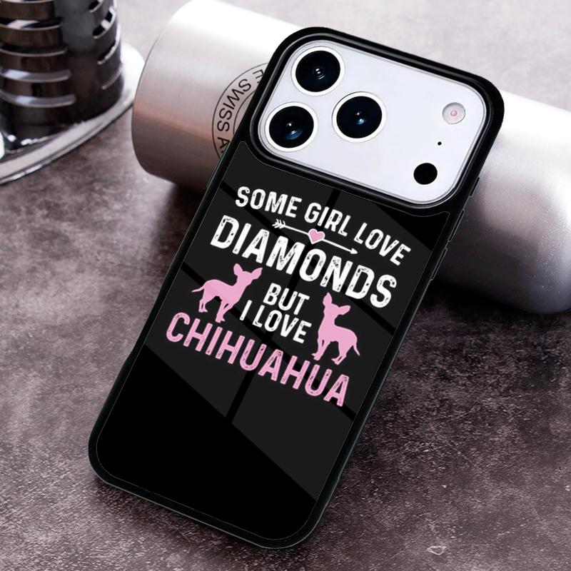 My Better Half Is A Chihuahua Phone Case for iPhone 17 16 15 Pro Max Air 14 13 12 11 Plus Shockproof Capa Cover