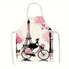 1 Stück Paris Eiffelturm Fahrradschürze Romantischer Französischer Stil Küchen Kochschürze