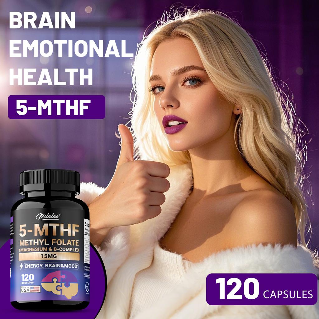 Rich in a blend of vitamins B12, B2, and B6; supports brain health; helps improve mood; suitable for adults.