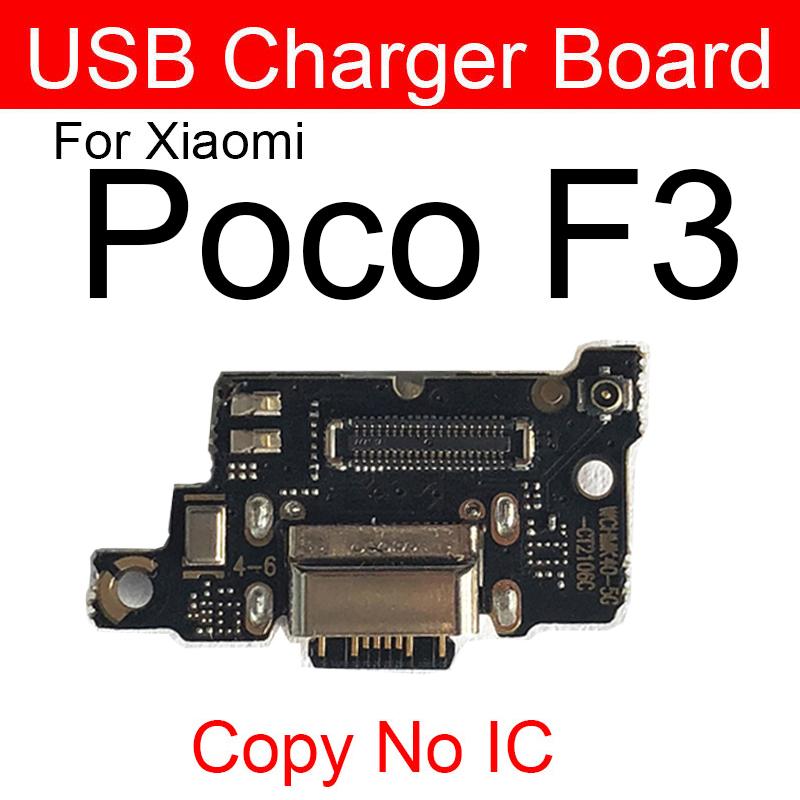 USB Chargng Dock Port Connector Board Flex Cable With Microphone For Xiaomi Mi Poco F1 F2 Pro Poco X3 X2 C3 Mi Play Repair Parts