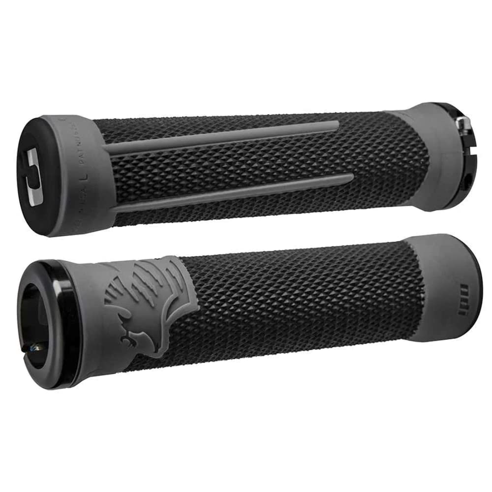 ODI AG2 AARON GWIN GRIPS V2.1 Lock-On CZARNY/NIEBIESKI