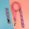 Luxury Brand Summer Colorful Season Adjutable Dog Collar And Leash Set For Small Medium Large Dogs
