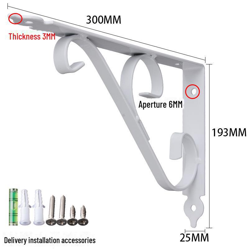 Thickened Iron Triangular Marble Countertop Support Bracket
