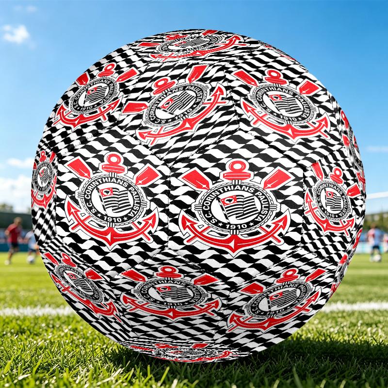 1pc FIFA World Cup Theme Standard Size 5 Soccer Ball, Gentle on the Feet, Designed Specifically for Matches and Training Football