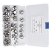 170Pcs Acorn Nuts Dome Head 304 Stainless Steel Caps Nut Assortment Kit for Industry