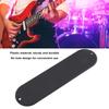 2PCS 2 Hole Style Blank Back Plate Polymer material Material Instrument Accessories  Electric Guitar
