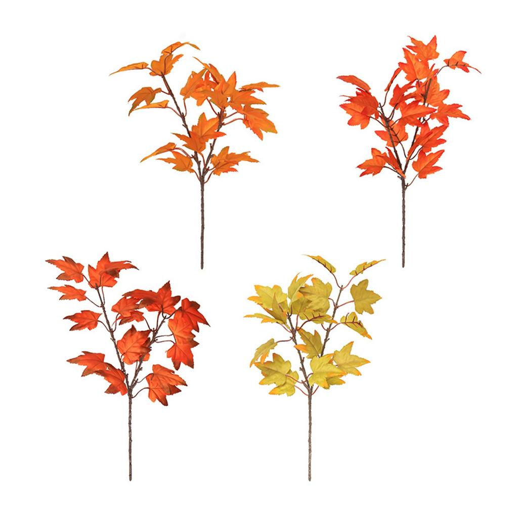 Simulation Maple Leaf Single Artificial Maple Leaf Flower Arrangement Accessories