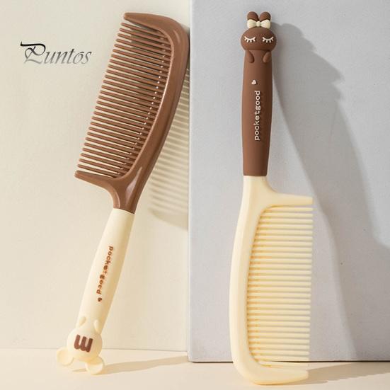 Cartoon-Kamm, sanfte Kopfhautmassage, glatte Zähne, langlebiges Polypropylen, Mädchen mit Studentenkamm für Kinder