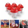 New Egglettes Egg Cooker Cup Hard Boiled Shell Silicone Eggies Mold Maker Tool For Kitchen Gadgets