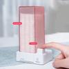 Press Out Square Holder Press Type Cosmetic Makeup Cotton Pads Organizer for Vanity Storage & Organizer for Lint Free Nail Wipes