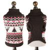 Christmas Reindeer Jacquard Knit Dog Sweater Teddy Bear Poodle Panda Cat Winter Thick Warm Pet Clothing