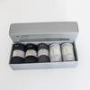 Bamboo Fiber Business Socks Gift Box - 5 Pairs, Unisex, Solid Color, All Seasons, Sweat-Absorbent, Breathable, Deodorant