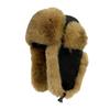 Northeast Cold Protection Versatile Lei Feng Hat for Women In Winter Plush Ear Protection Hat Plus Velvet Thickened Warm Ski Furry Hat