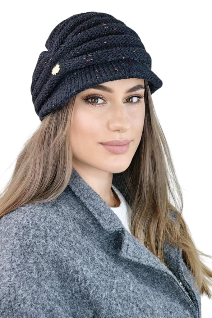 Women' Baseball Cap, Black, Kamea - Cometa