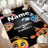 Custom Name Personalized Five Nights at Freddy's Print Carpet, Versatile Home Decor Rug, for Playroom, Apartment, Balcony, Entryway, Hallway Gift