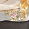 Y2k Charm Star Watch Zinc Zinc Zinc Alloy Chain Watches Luxury Star Shape Bracelet  Woman Ladies