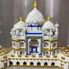 KNEW BUILT Indian Taj Mahal Model Playthings Micro Mini Construction Blocks Designed for Adults Assemble Decoration City Famous Architecture Bricks