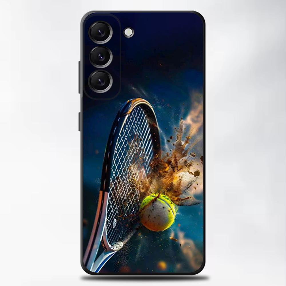 T-Tennis S-Sport  Phone Case For Samsung Galaxy A13,A21s,A22,A31,A32,A52,A53,A71,A80,Soft Black Shell