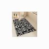 Washable Anti-Slip Bathroom Mat - Dirt-Resistant, Easy-Clean, Hollow Design Foot Pad