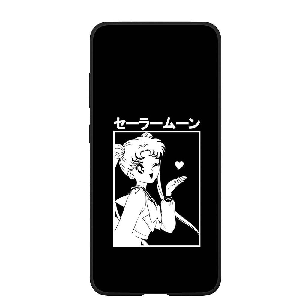 

Чехол для iPhone 17 16 15 Xiaomi Poco F8 F7 X7 M8 C85 C75 C71 Redmi Note 14 13 12 11 Pro Max A3 A4 14C 13C 15C Обои Сейлор Аниме Лунная Девушка Чехол for Samsung Galaxy A57 5G экрю