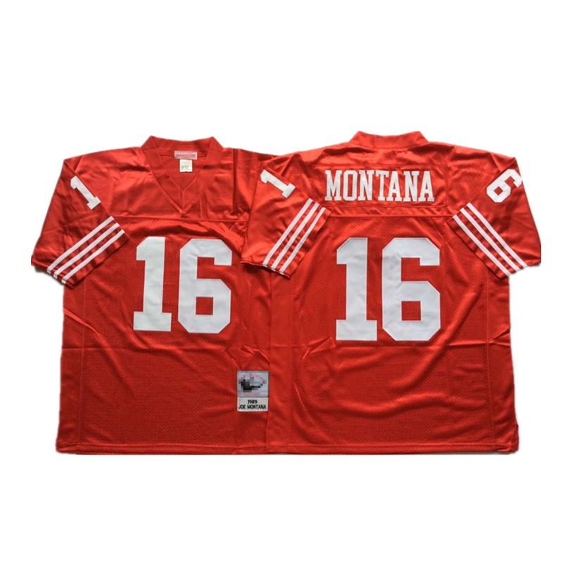 San Francisco 49ers Retro Football Jersey Mens Cotton Blend Training Uniform American Practice Fan Wear