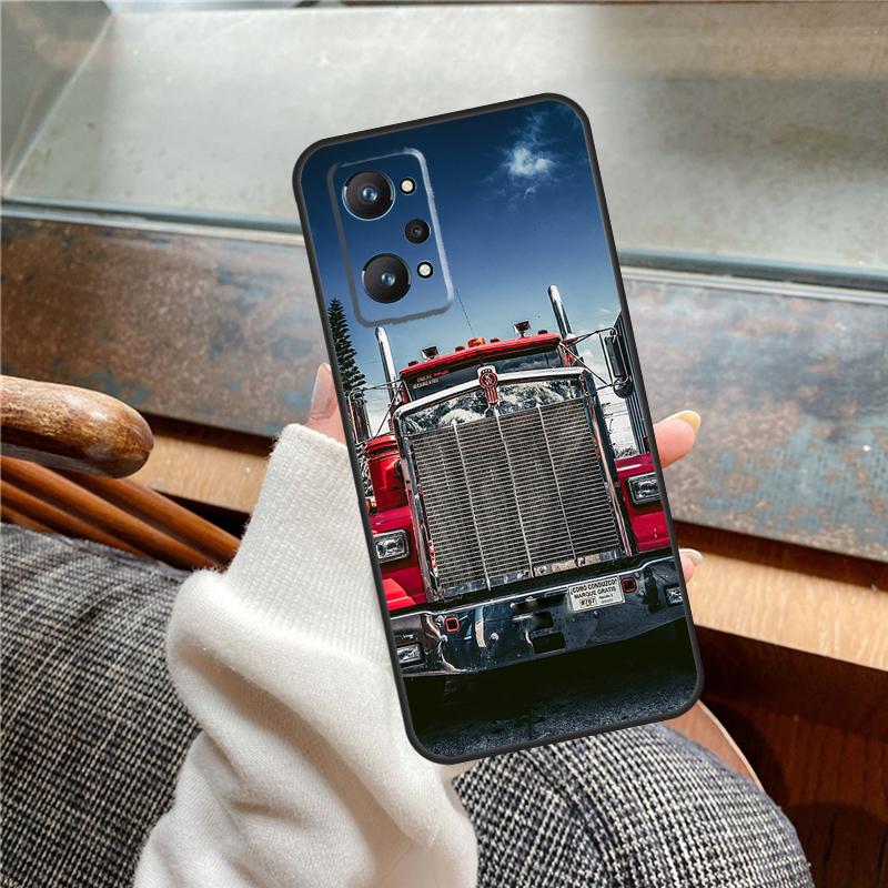 Cool Heavy Truck Car Case For Realme 12 Pro Plus 11 13 14 C63 C61 C55 C51 C53 C25 C65 C67 C71 C75 GT6 GT7 15 Pro