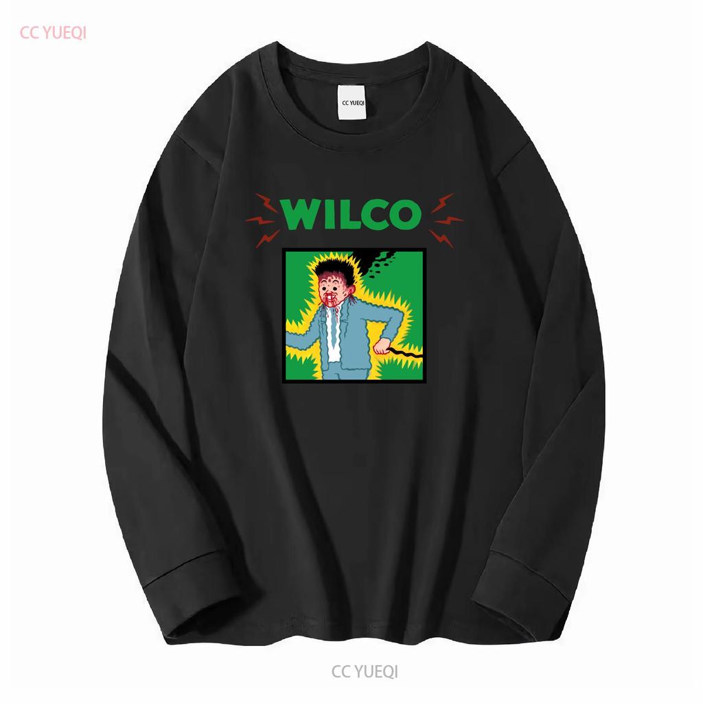 T-shirt Wilco Tour Band Rare Pour Fan Coton Toutes Tailles S à 5XL Basique Vintage Lavé Étiré Streetwear Homme Mode Polyvalent