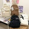 ins wind bow backpack ribbon junior high school students primary school students casual versatile backpack women's niche backpack
