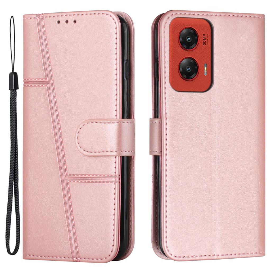 For Motorola Moto G Stylus 5G (2024) Case Wallet PU Leather Phone Stand Cover