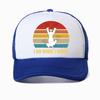 I Do What I Want Funny Standard Poodle Vintage Baseball Cap Men Women Casual Summer Visor Mesh Breathable Trucker Hat