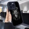 Lion Head Crown Black Groove iPhone 15/16/17 Pro Max Protective Case