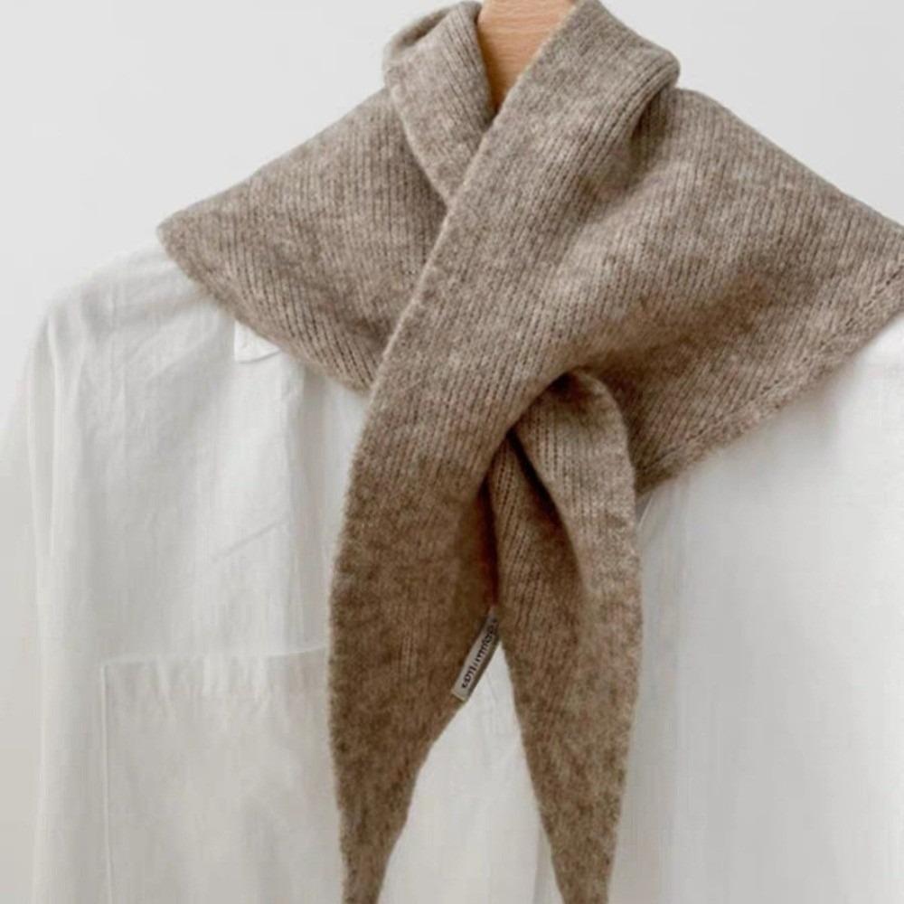 

Ветрозащитный вязаный шарф, холодостойкий шейный платок, новый накладной воротник, спорт на открытом воздухе хаки