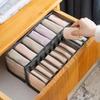 Latest Models Organizer Panties Socks Storage Boxes Wardrobe Pants Clothes Underwear Drawers Jeans Clothes Separator Bra Folding