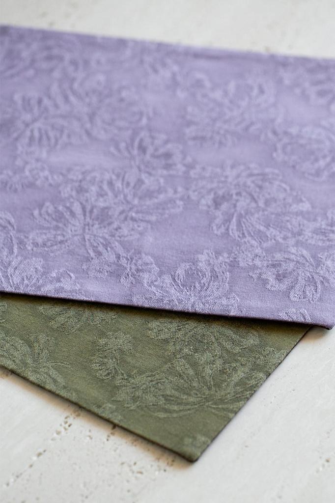 Mu Xi Retro Cloud Gauze Daisy Tea Mat - Chinese Style Tea Table Cloth Accessory